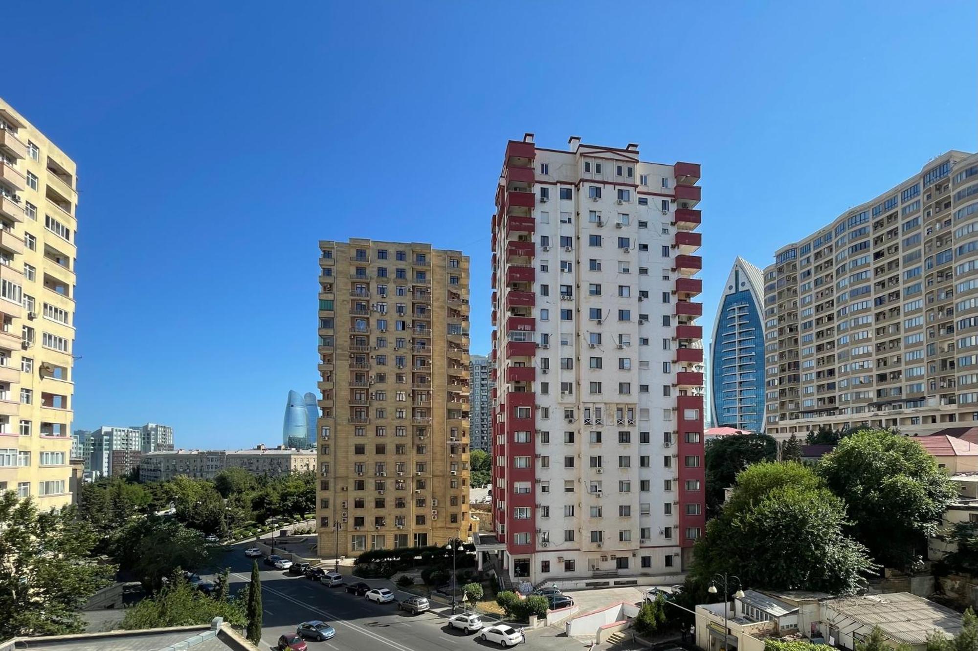 Flame Towers View Apartment Баку Экстерьер фото